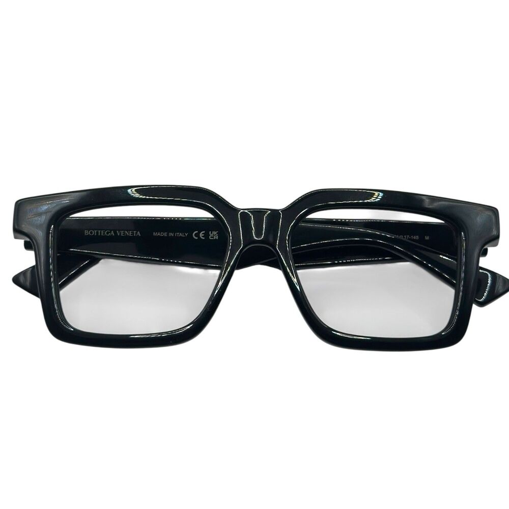 Bottega Veneta BV1216O Eyeglass Frames | Black/Gold | 51-17-145 | Italy - Picture 13 of 13